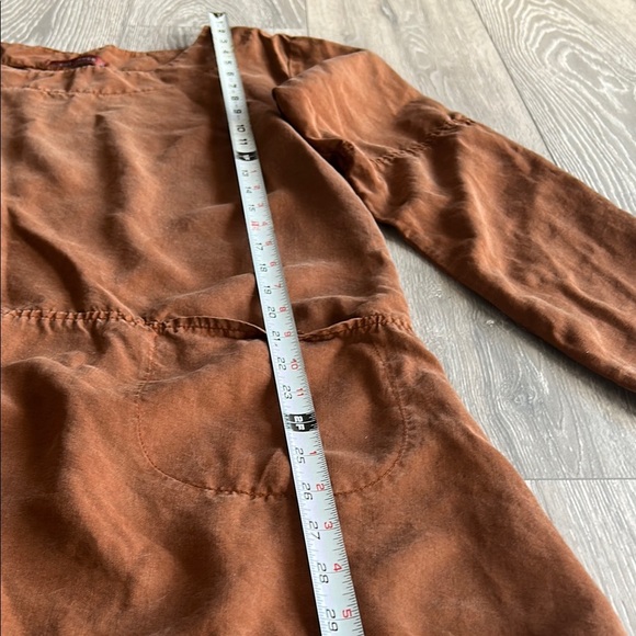 Women's Vintage Brown Tunic Top - Picture 4 of 6